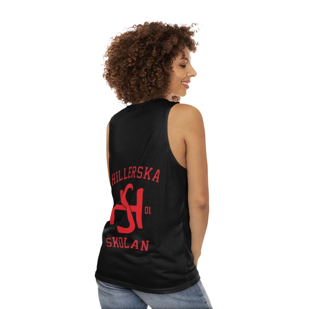 Hillerska Skolan Unisex Young Royals Tank Top - women back