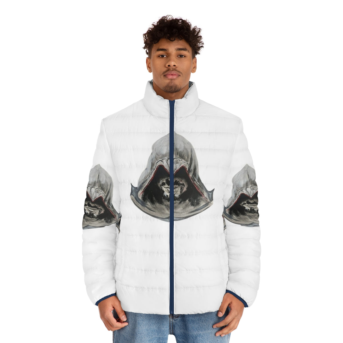 Ezio Auditore Da Firenze Assassin's Creed Puffer Jacket - men front