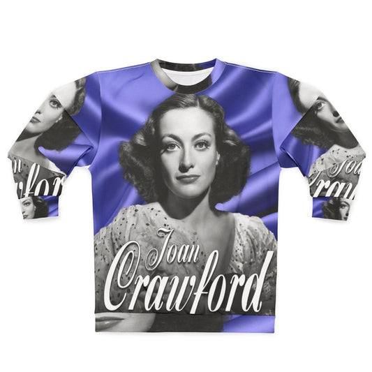 Vintage Joan Crawford Purple Sweatshirt