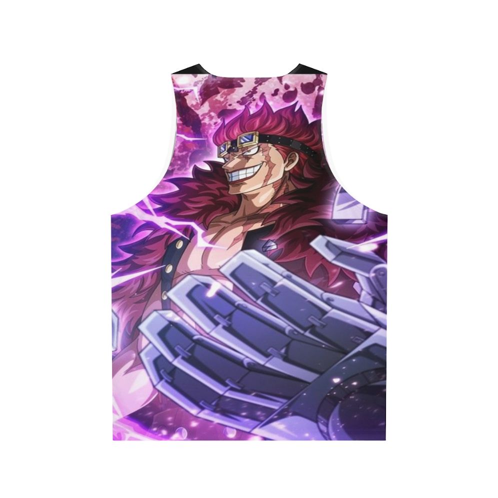 Eustass Kid One Piece Anime Unisex Tank Top - Back