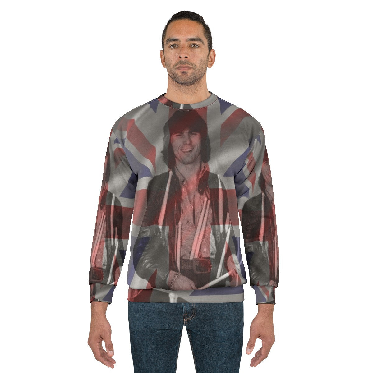 Cozy Powell Union Jack Sweatshirt - men