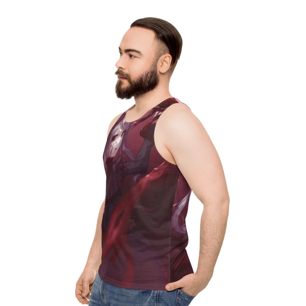 Shalltear Bloodfallen Overlord Anime Unisex Tank Top - men side