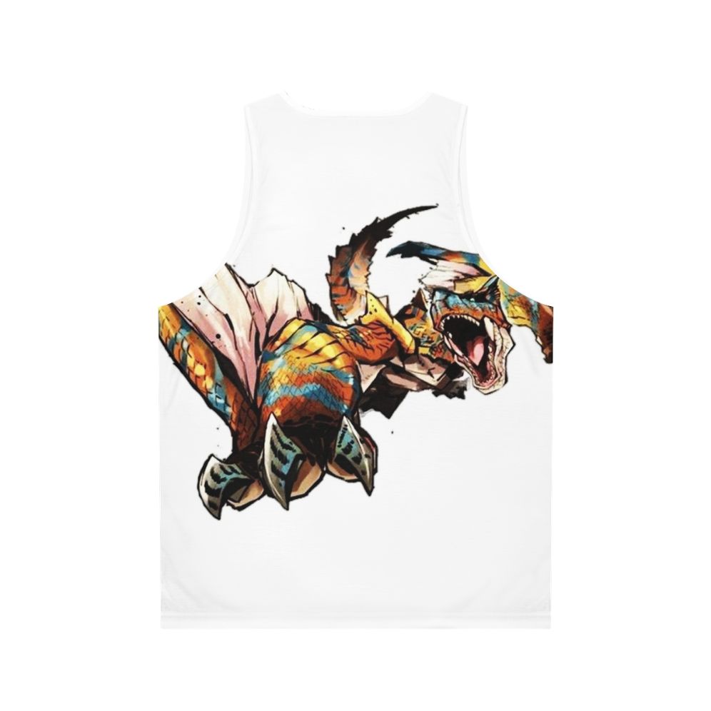 Monster Hunter Tigrex Unisex Power Tank Top - Back