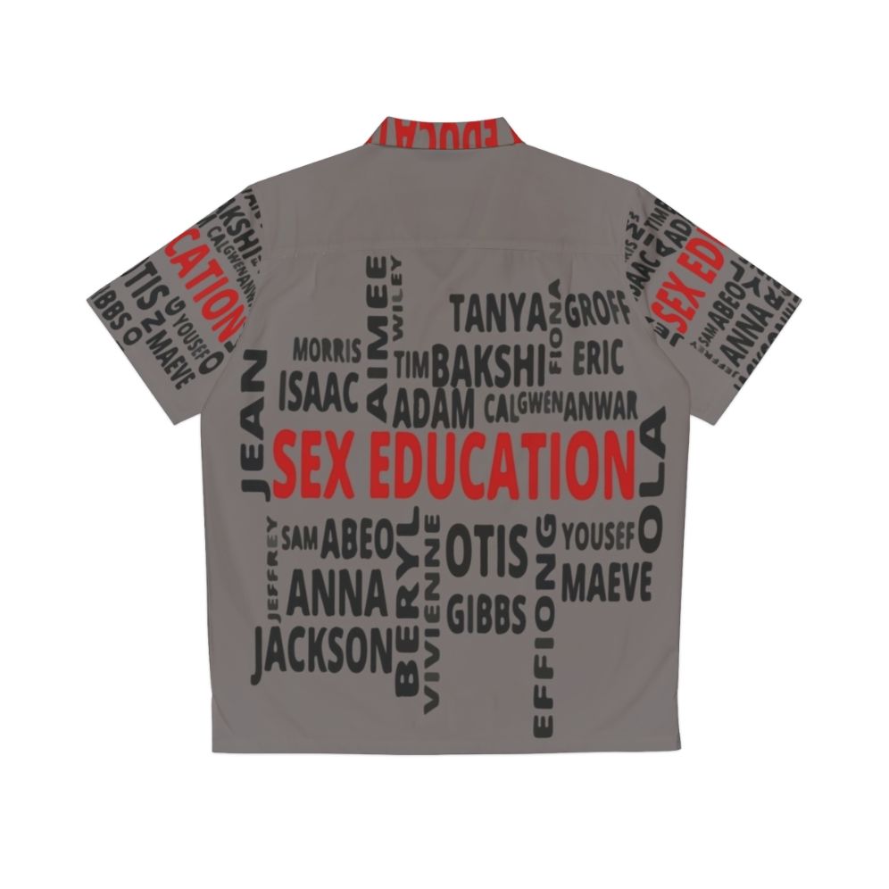 Aimee's Sex Education Bus Scene Hawaiian Shirt - Back