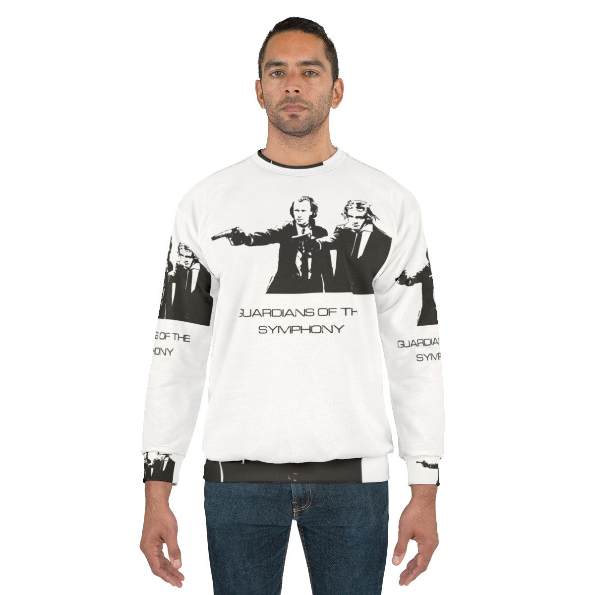 Brahms Beethoven Guardians of the Symphony Sweatshirt - men