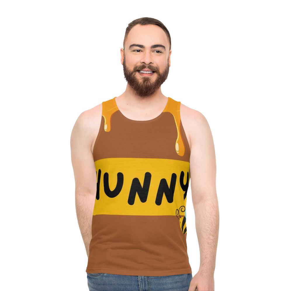 Winnie The Pooh Honey Pot Unisex Tank Top - men