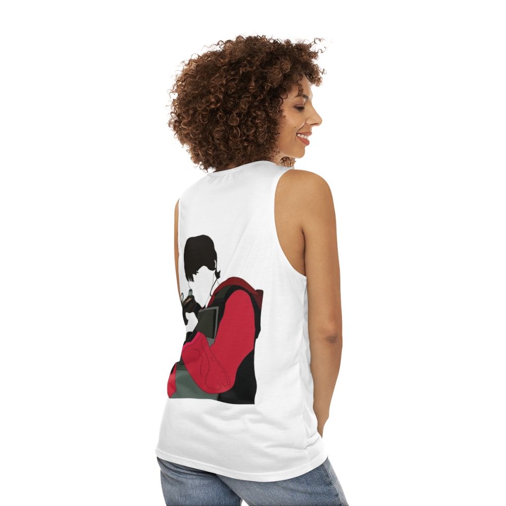 Money Heist Tokyo Unisex Tank Top - women back