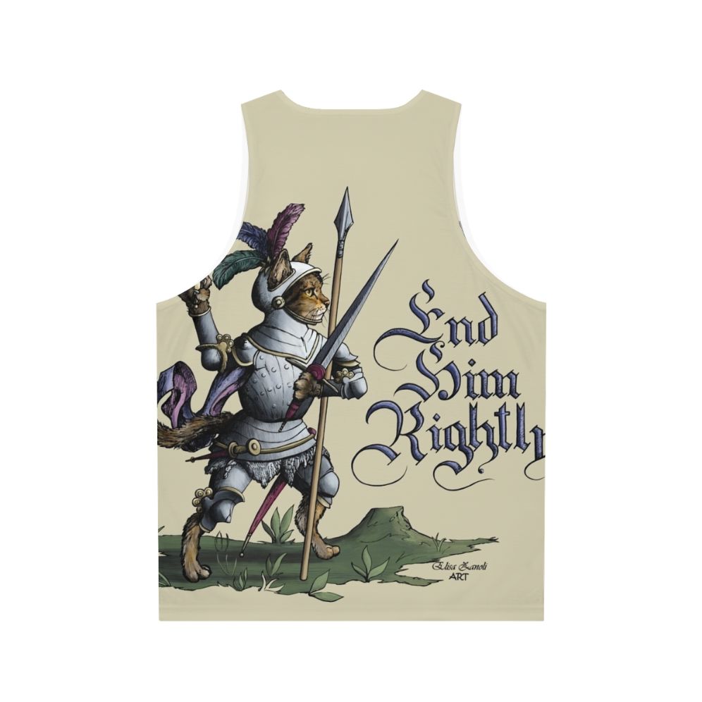 Hemanimals Medieval Unisex Tank Top - Back