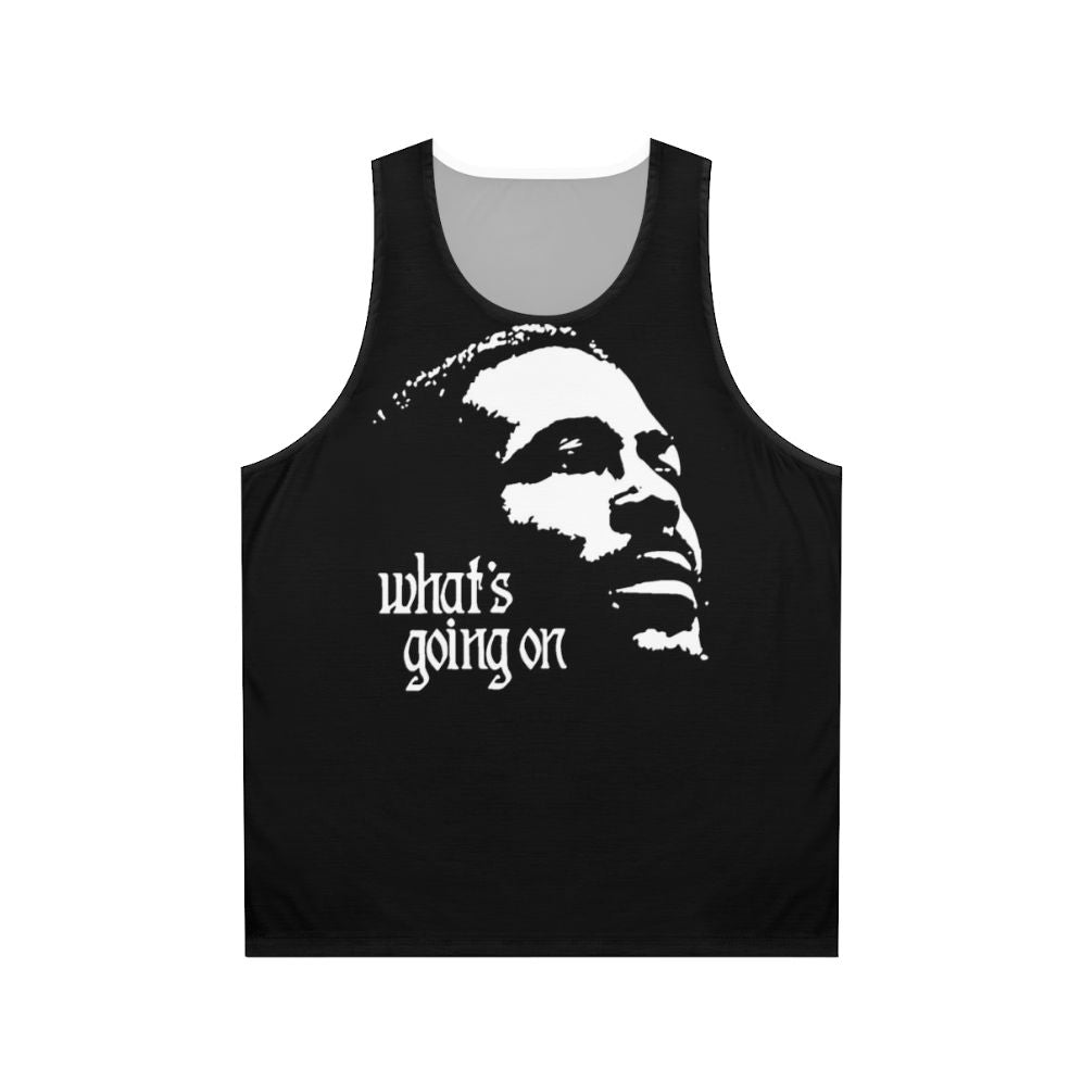 Marvin Gaye "What's Going On" Unisex Soul Music Tank Top