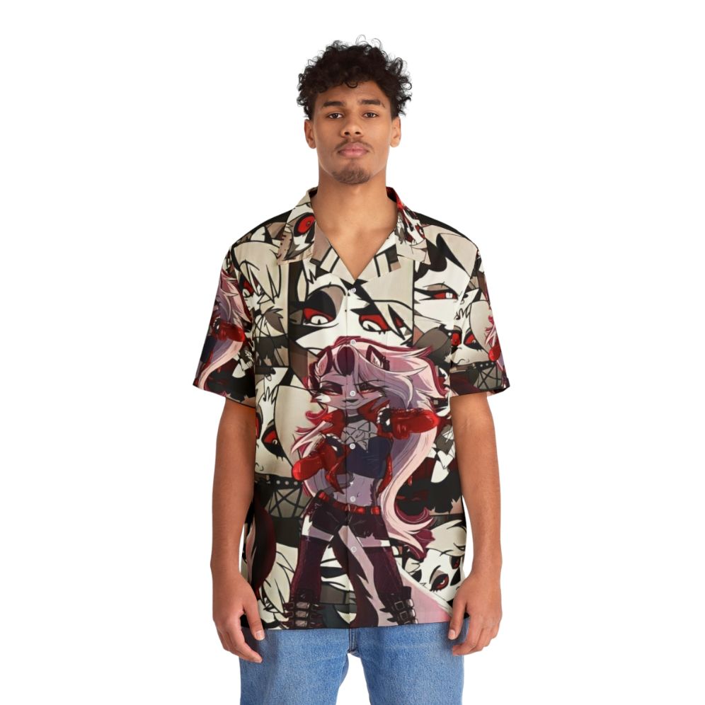 Helluva Boss Loona Anime Hawaiian Shirt - People Front