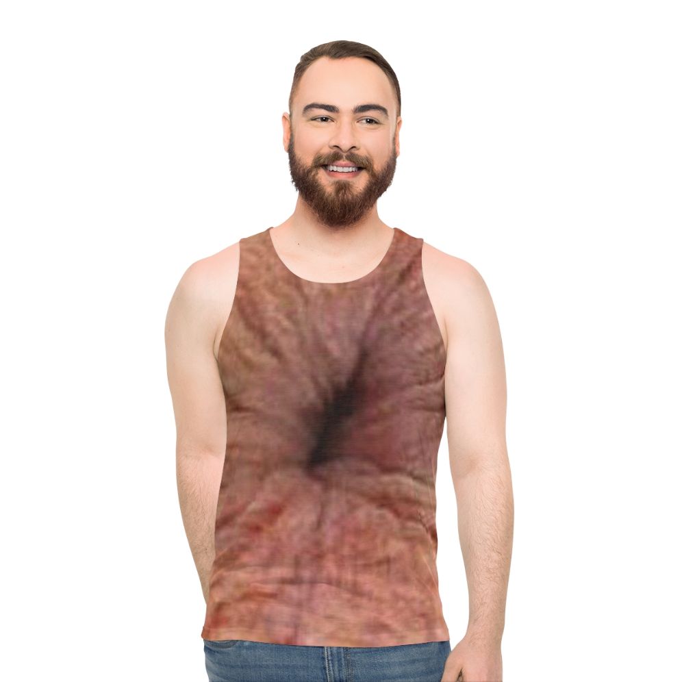 Unisex graphic tank top - men