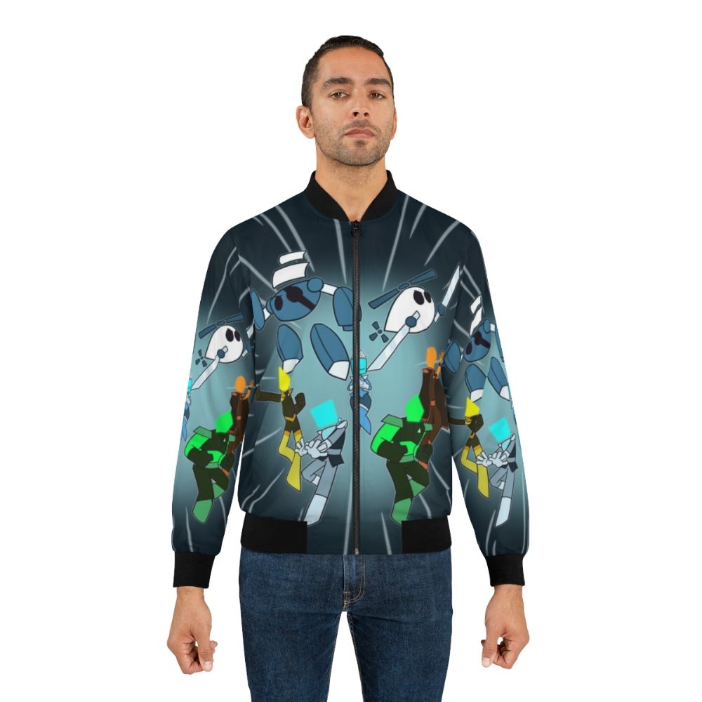 Team Knights Esports Bomber Jacket with Gaming and JSAB Designs - Lifestyle