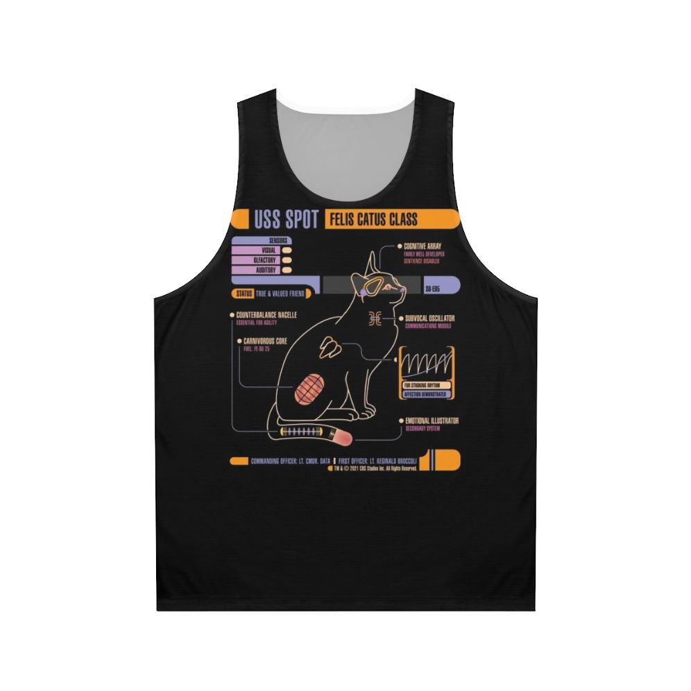 USS Enterprise Star Trek Unisex Tank Top