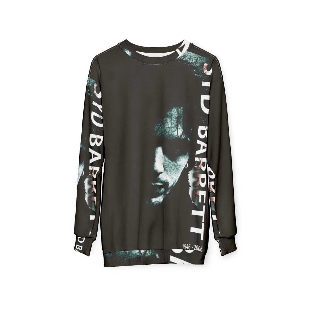 Syd Barrett Psychedelic Rock Sweatshirt - hanging