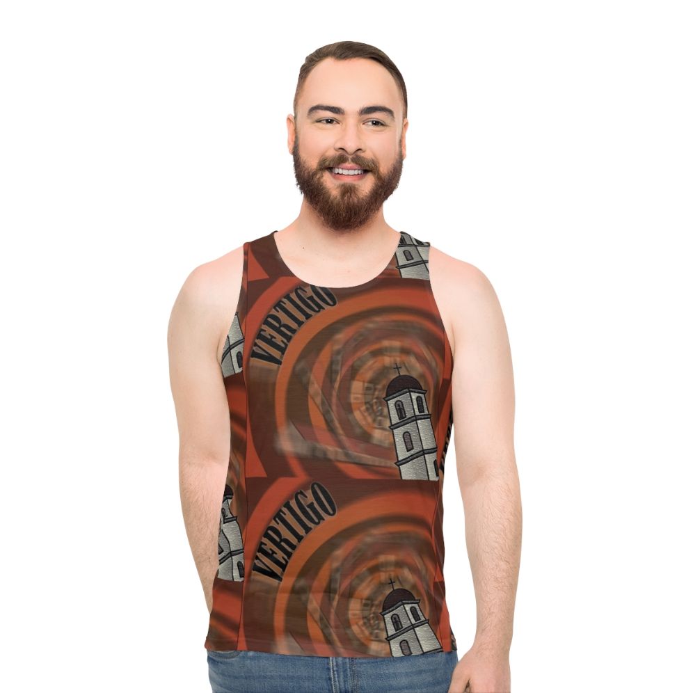 Alfred Hitchcock's Vertigo Unisex Movie Tank Top - men