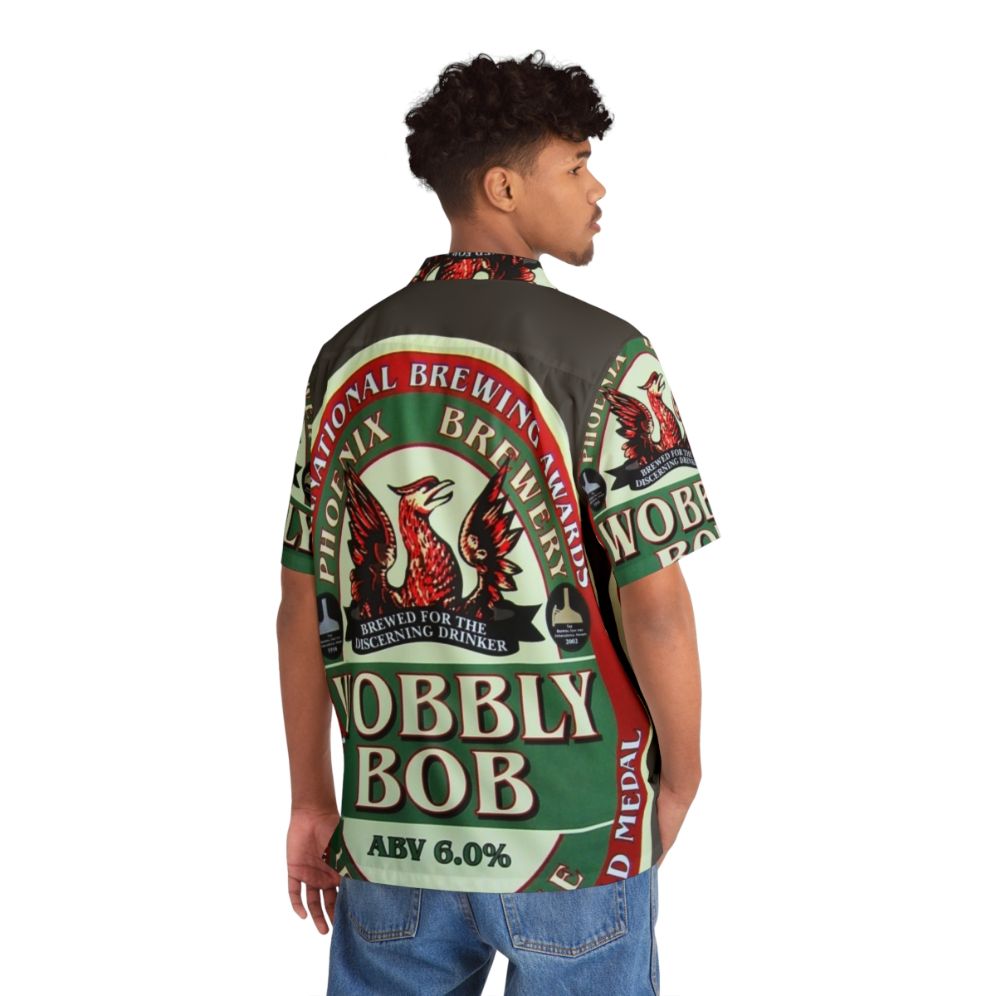 Wobbly Bob Legendary Ale Hawaiian Shirt - People Back