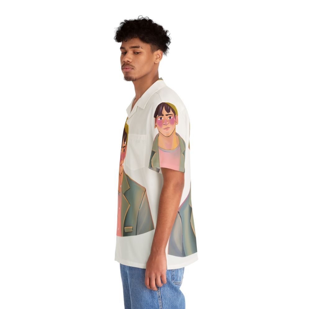 Heartstopper Charlie Spring Hawaiian Shirt - People Left