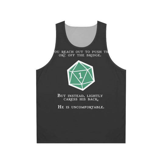 Natural 1 Orc Dungeons & Dragons Unisex Tank Top