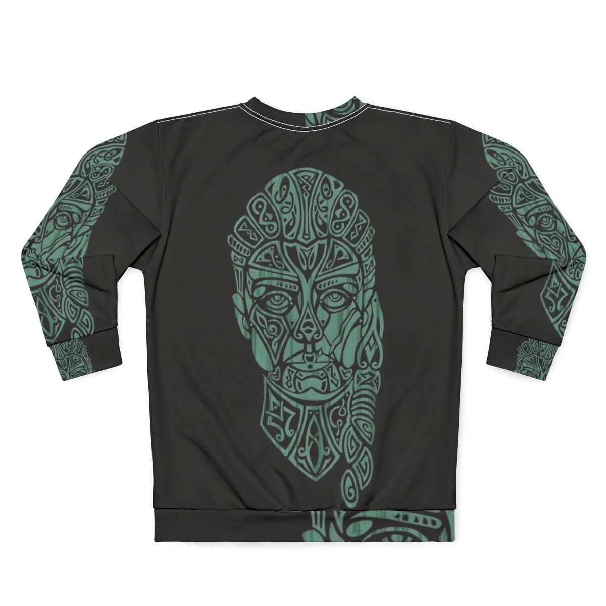 Assassin's Creed Eivor Celtic Portrait Sweatshirt - Back