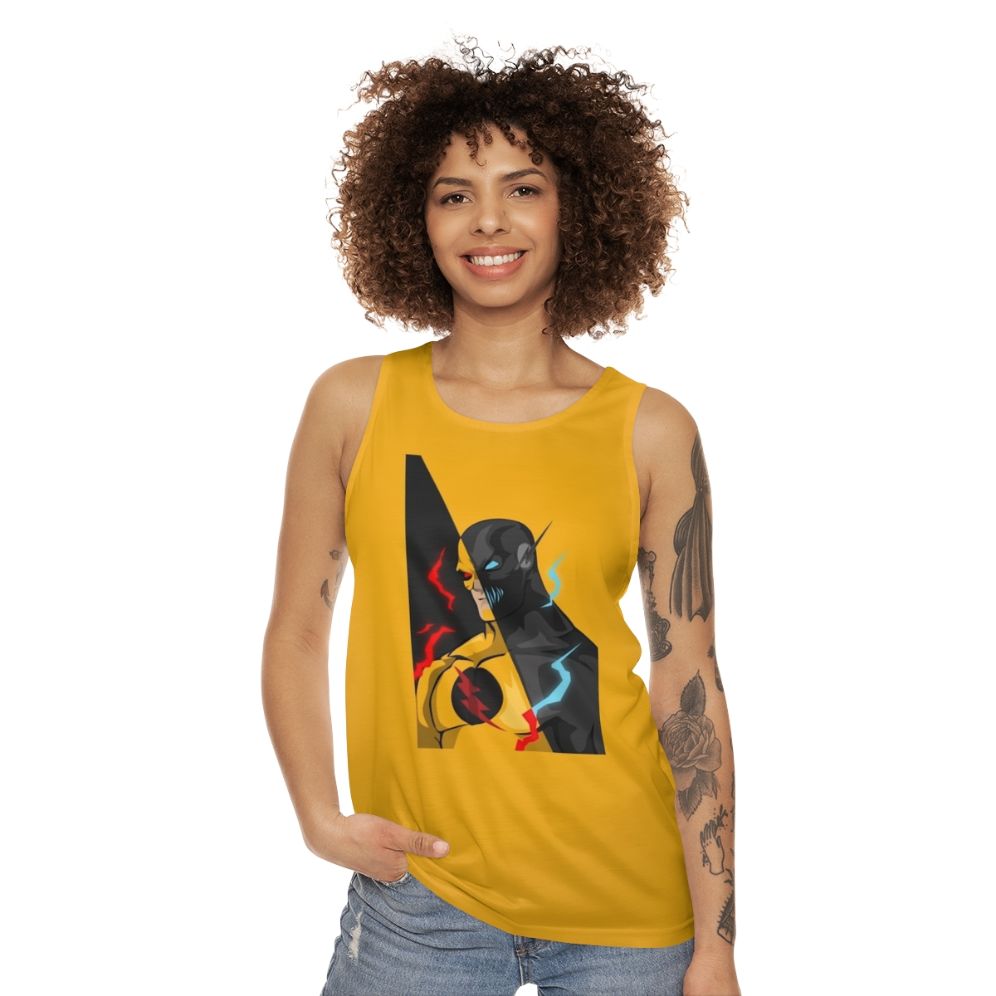 Superhero Antiflash Zoom Unisex Tank Top - women