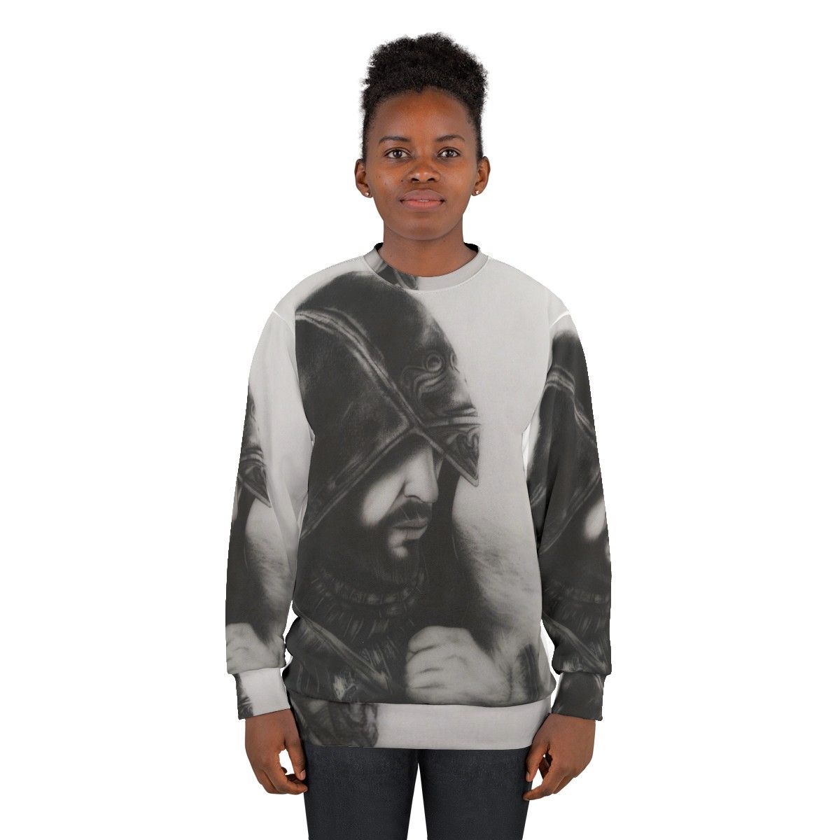 Assassins Creed Pencil Art Design Sweatshirt - women