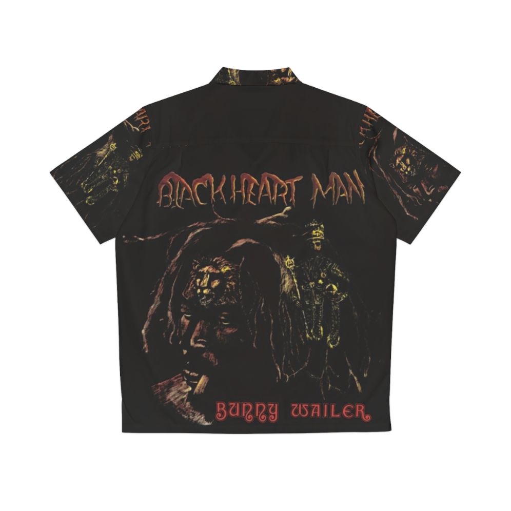 Bunny Wailer Blackheart Man Hawaiian Reggae Shirt - Back