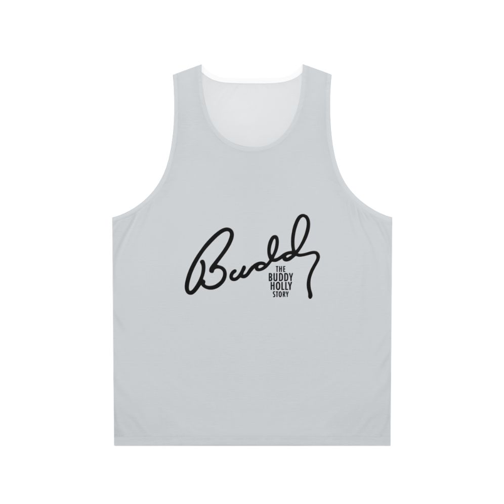 Buddy Holly Colorized Unisex Music Tank Top