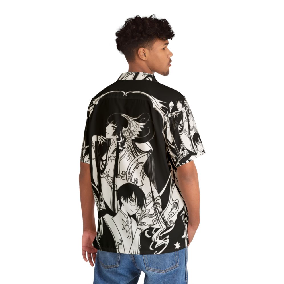 XXXHOLIC inspired Hawaiian shirt featuring anime and manga design - People Back