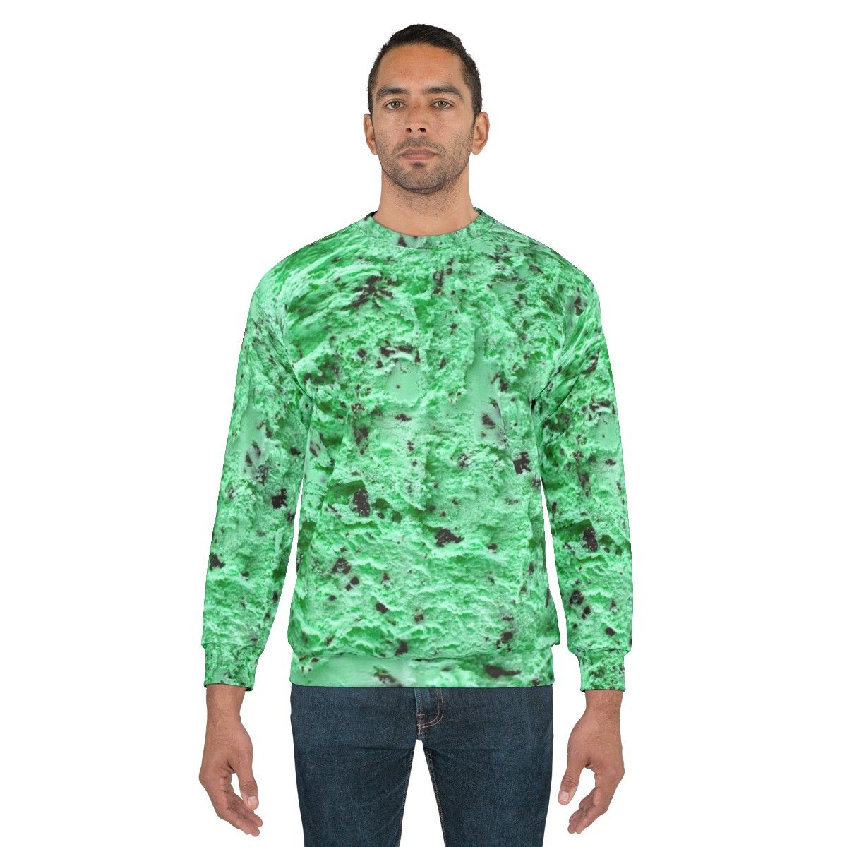 Mint Chocolate Chip Ice Cream Sweatshirt - men