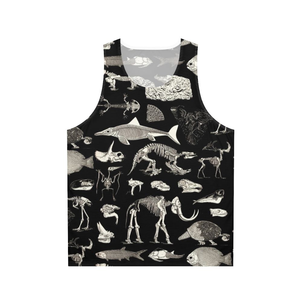 Paleontology Illustration Unisex Tank Top