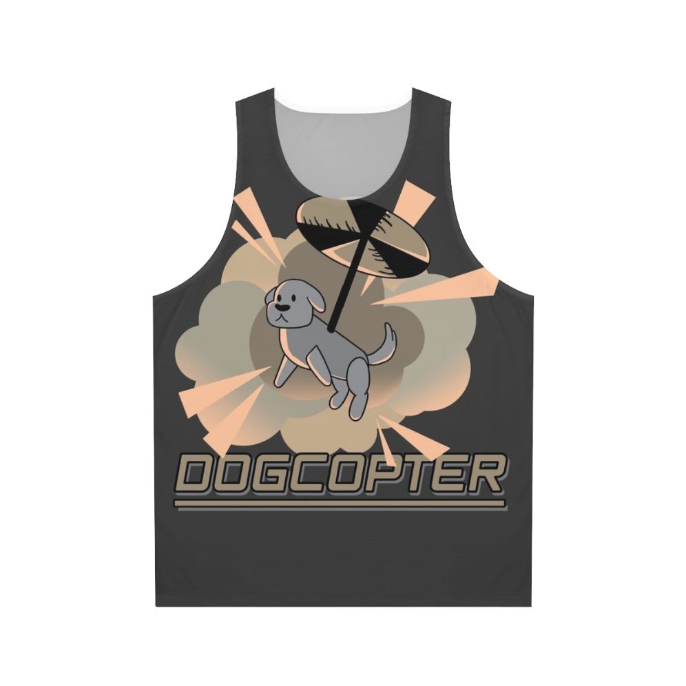 Unisex Dogcopter Tank Top