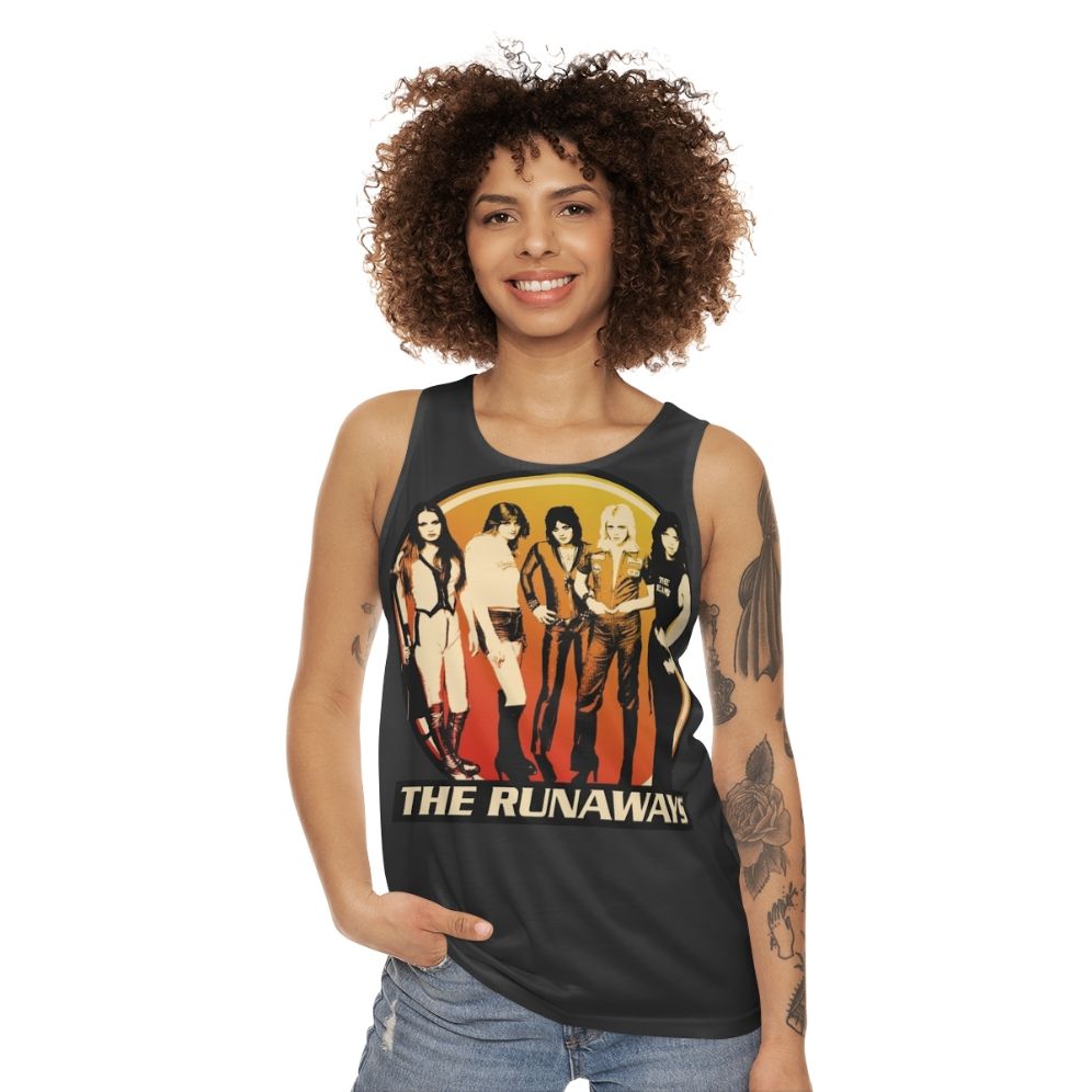 The Runaways 70s Rock Band Unisex Tank Top - women