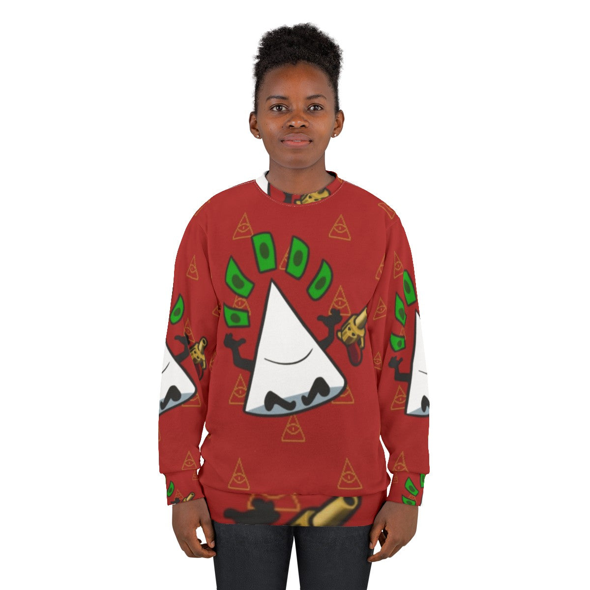 YV Sweatshirt featuring the character from the indie game Nuclear Throne - women