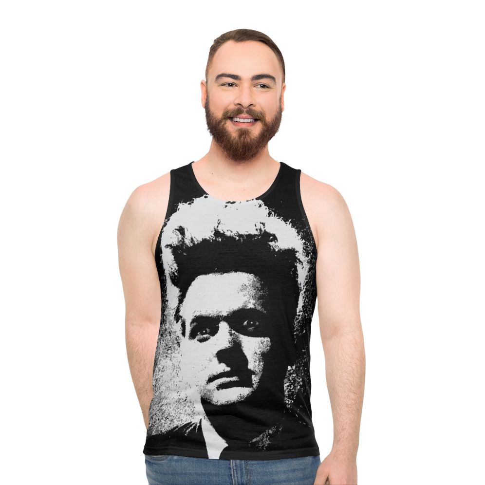 Eraserhead Henry Spencer Transparent Unisex Tank Top - men