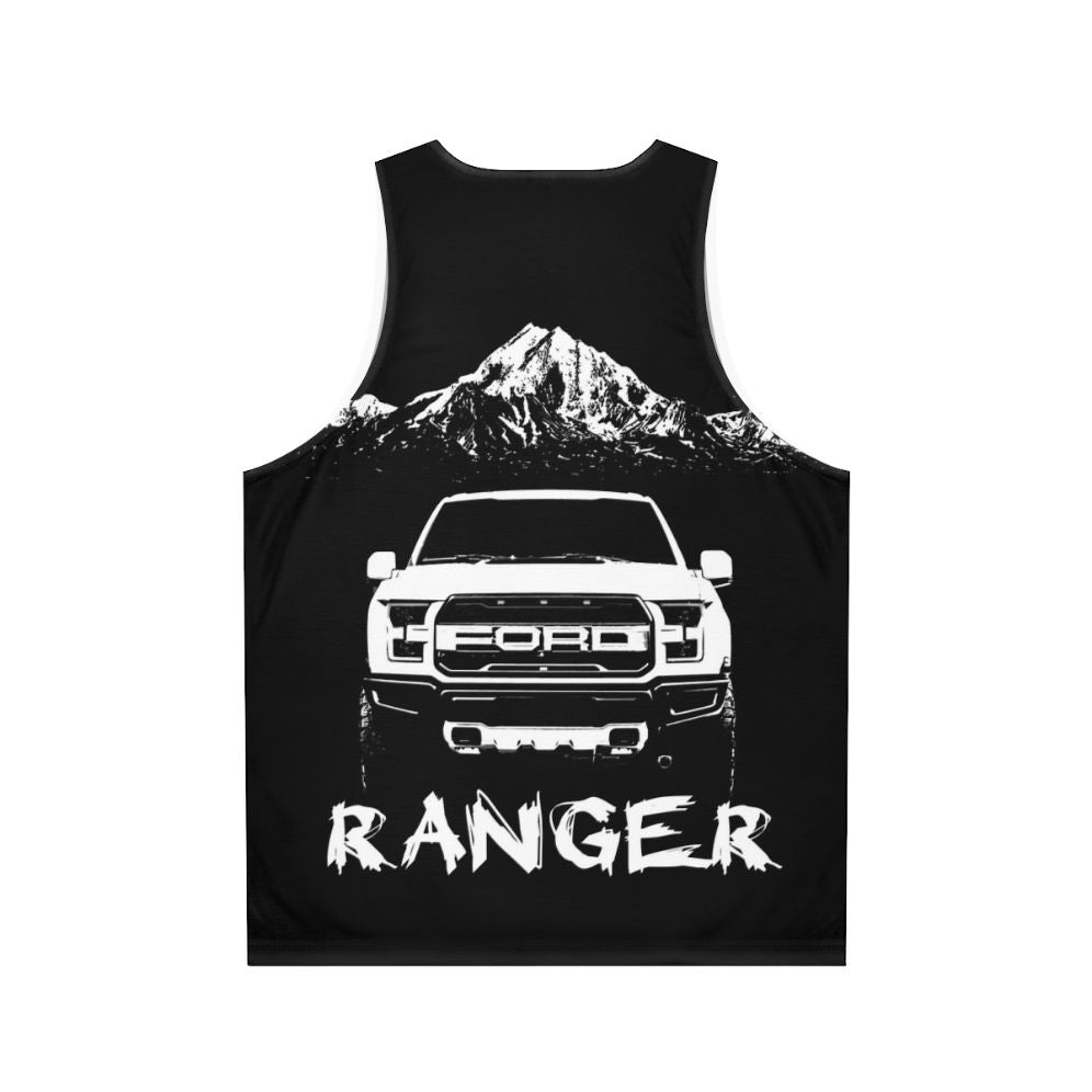 Ford Ranger Unisex Tank Top - Back