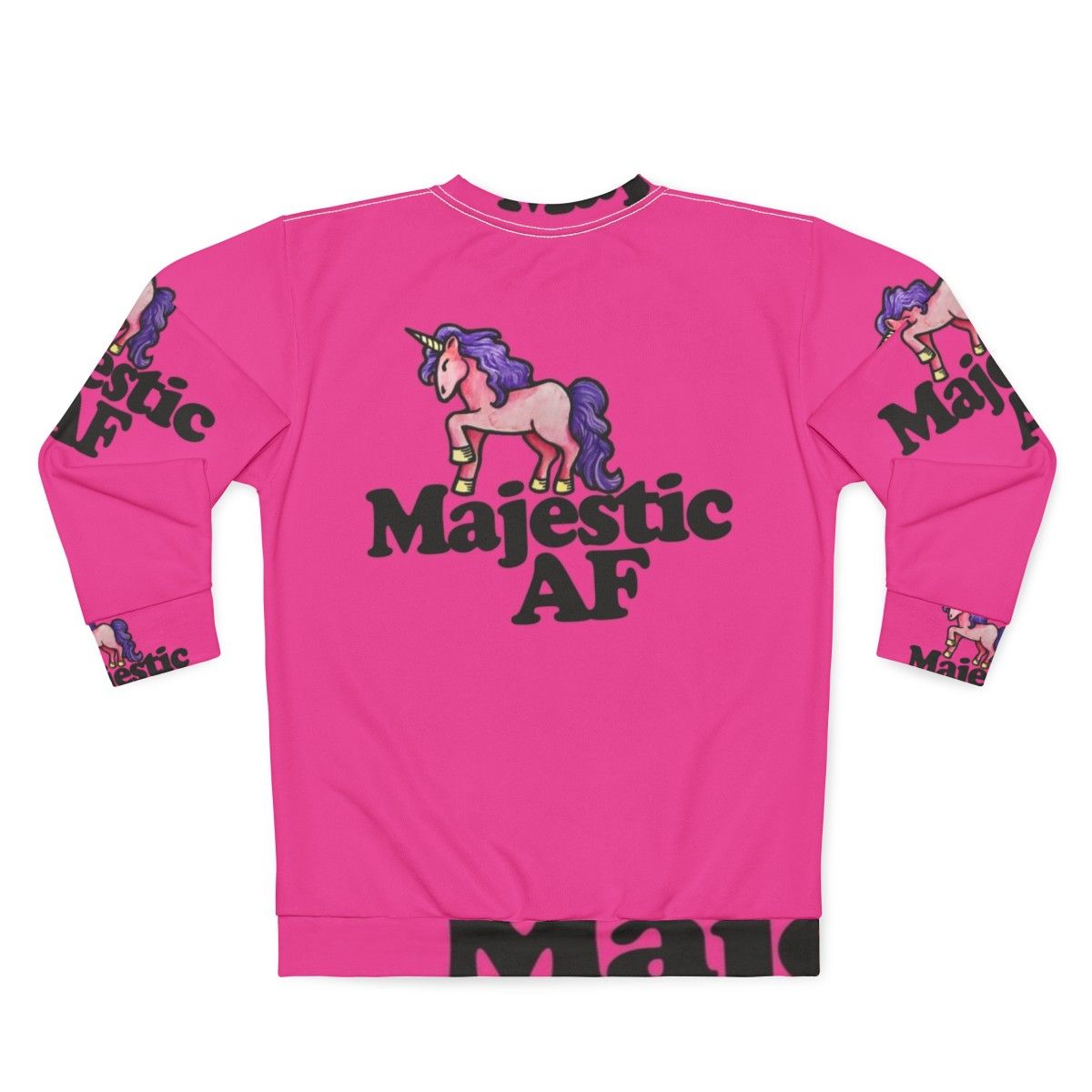 Majestic unicorn sweatshirt - Back