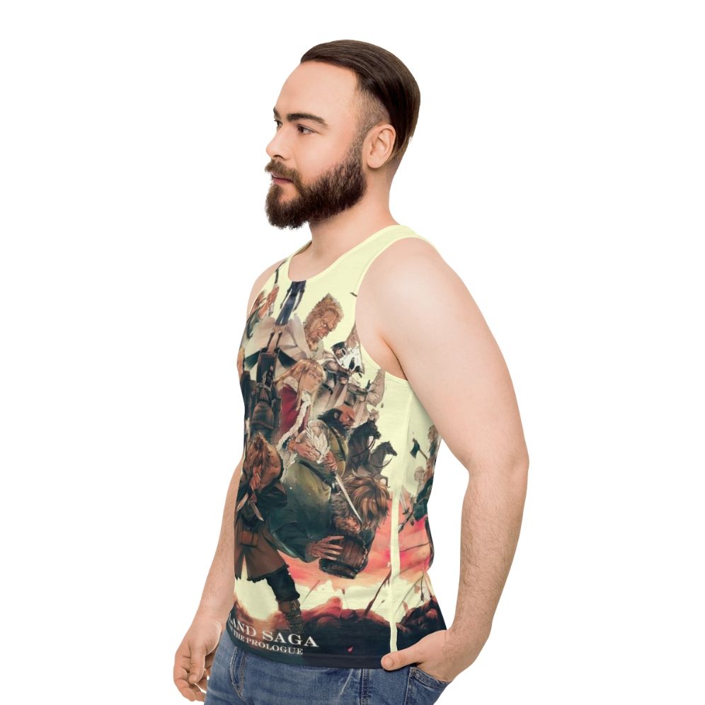 Vinland Saga Unisex Tank Top - men side