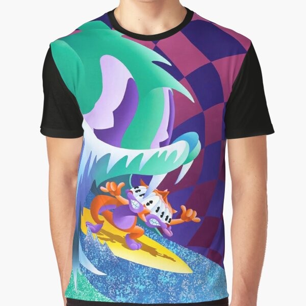 MGMT "Congratulations" graphic t-shirt design featuring the album cover art