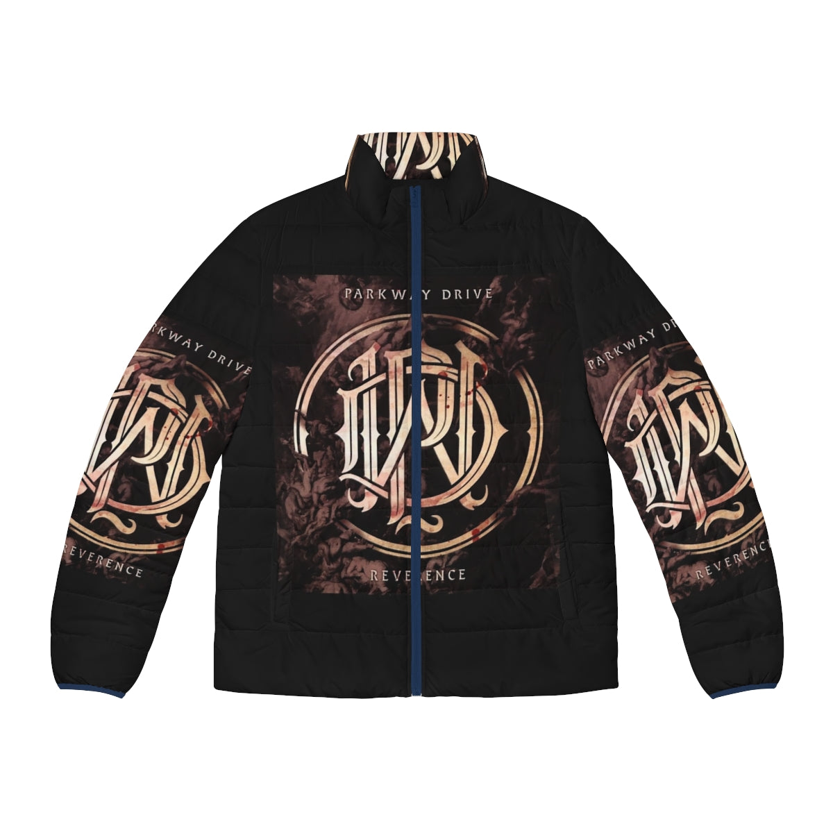 Parkway Drive Heavy Metal Band Fan Art Puffer Jacket