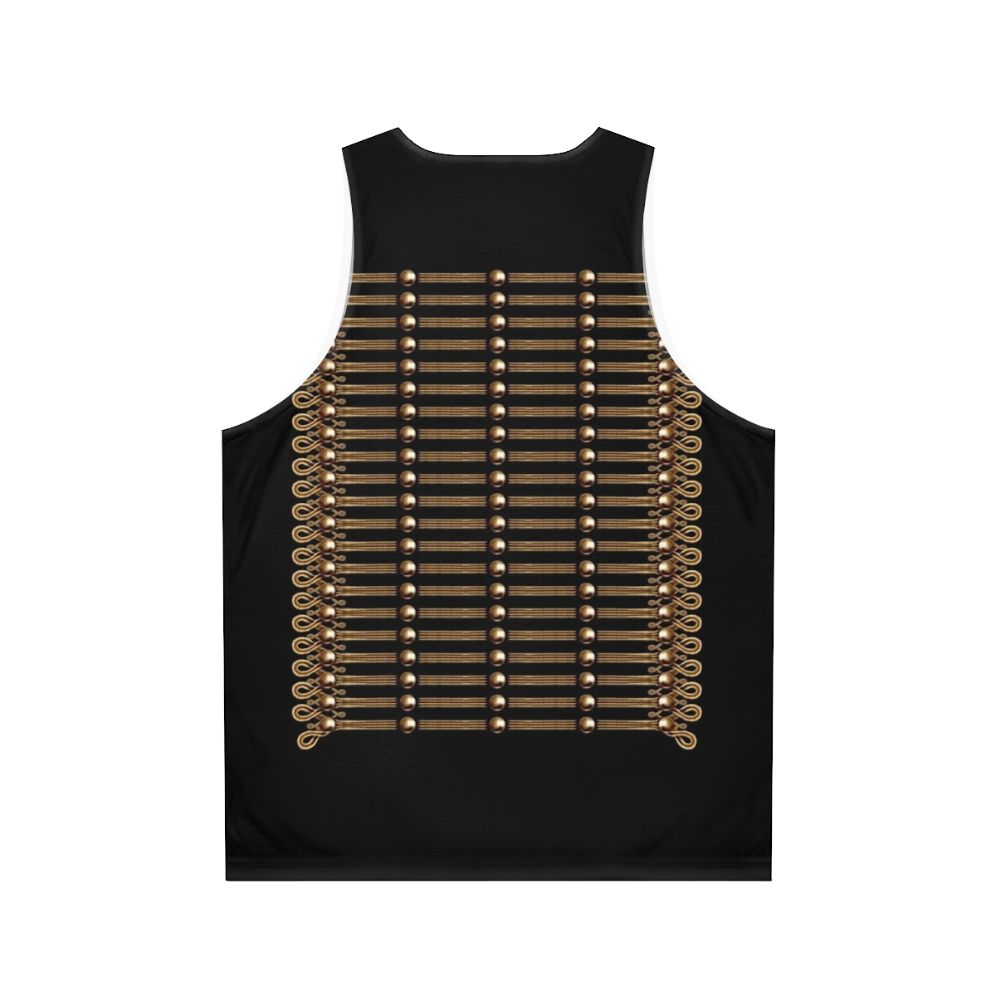 Hussar Napoleonic Style Unisex Tank Top - Back