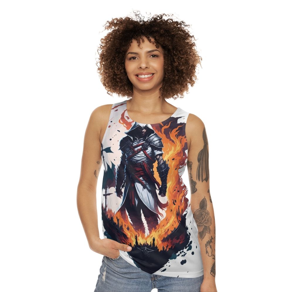 Assassin's Creed Fan Art Unisex Tank Top - women