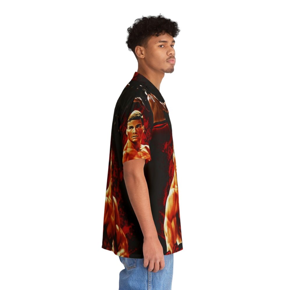 Bloodsport Hawaiian Shirt featuring Jean Claude Van Damme - People Pight