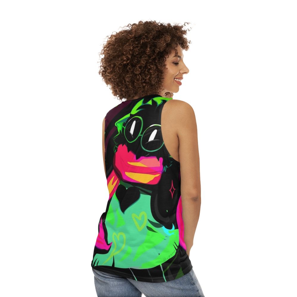 Ralsei Unisex Tank Top - women back