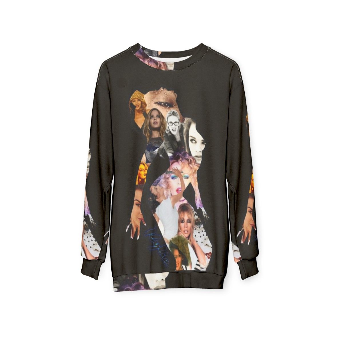 Kylie Minogue Music Artist Silhouette Sweatshirt - hanging