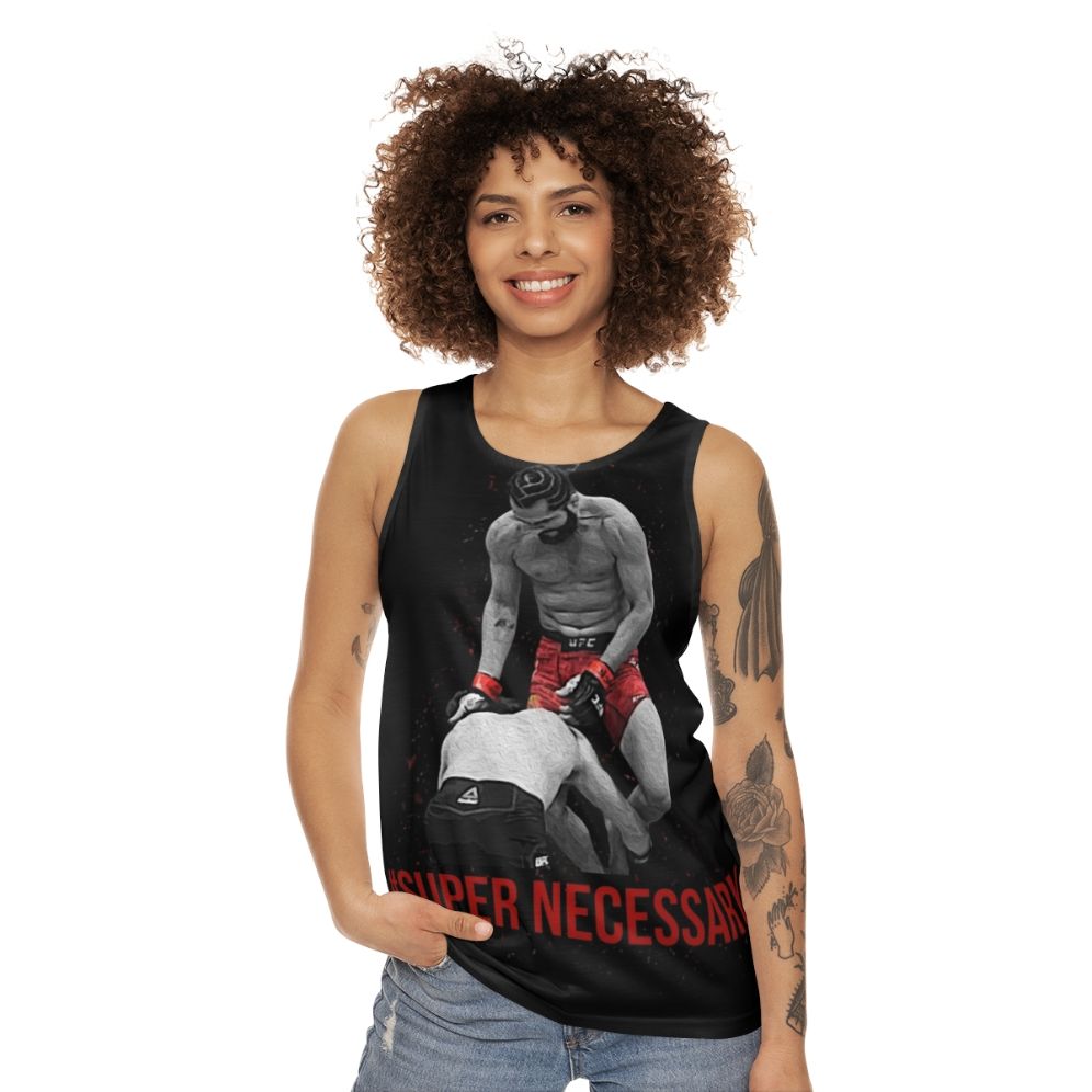 Jorge Masvidal UFC MMA Fighter Unisex Tank Top - women