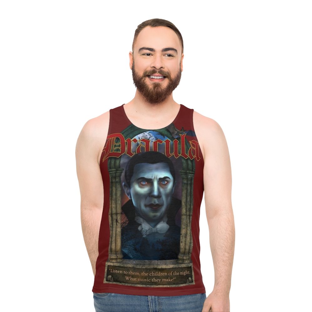 Dracula Unisex Tank Top - men