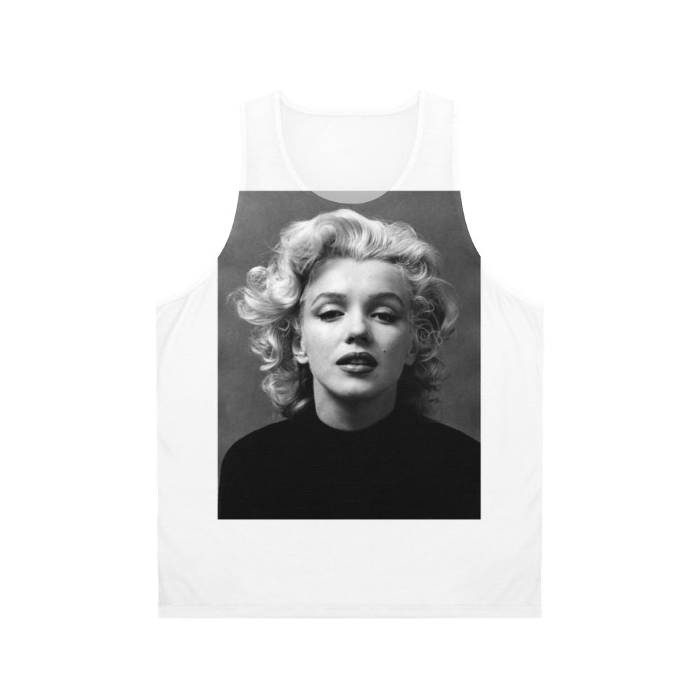 Vintage Marilyn Monroe Black and White Unisex Tank Top