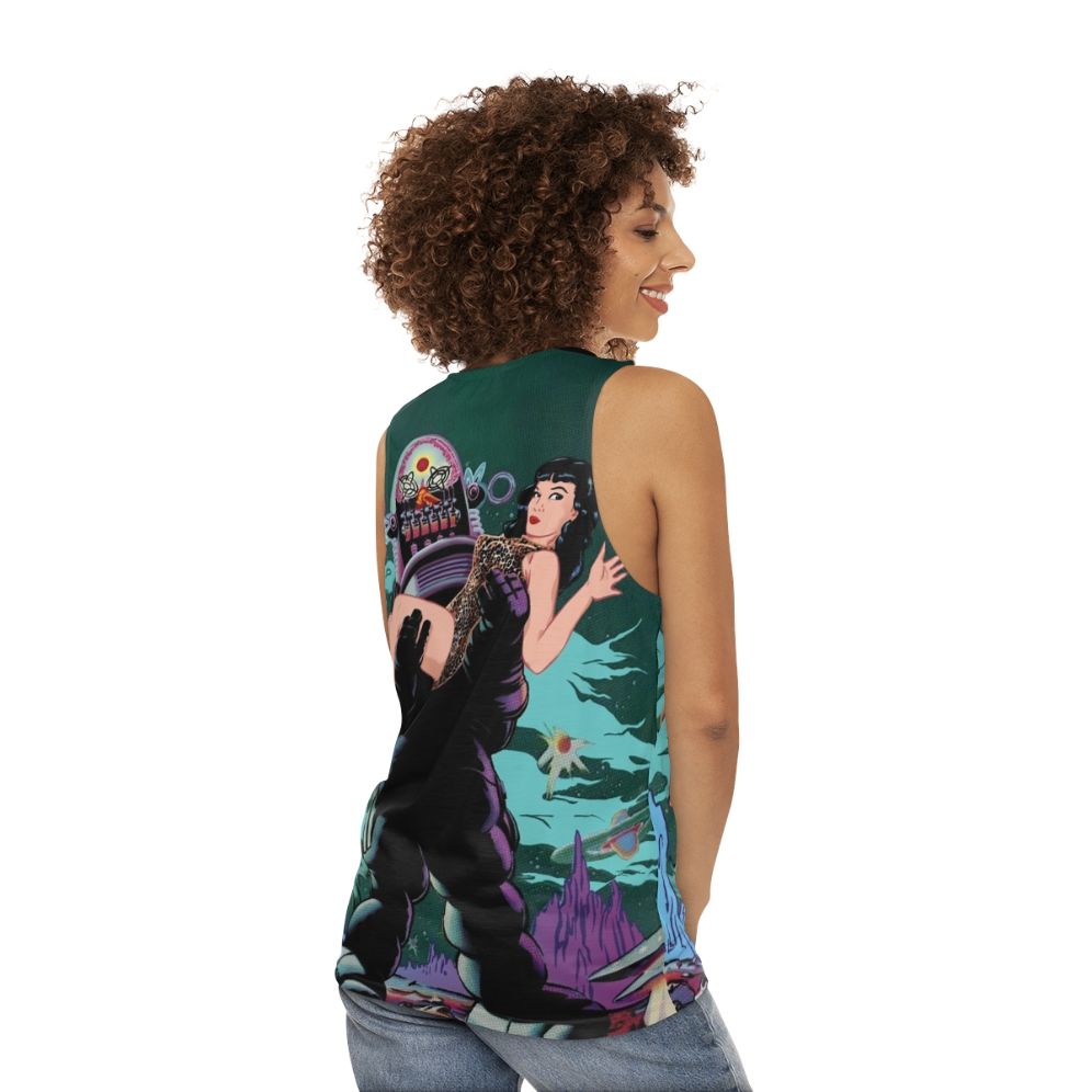 Robby and Bettie Unisex Tank Top - women back