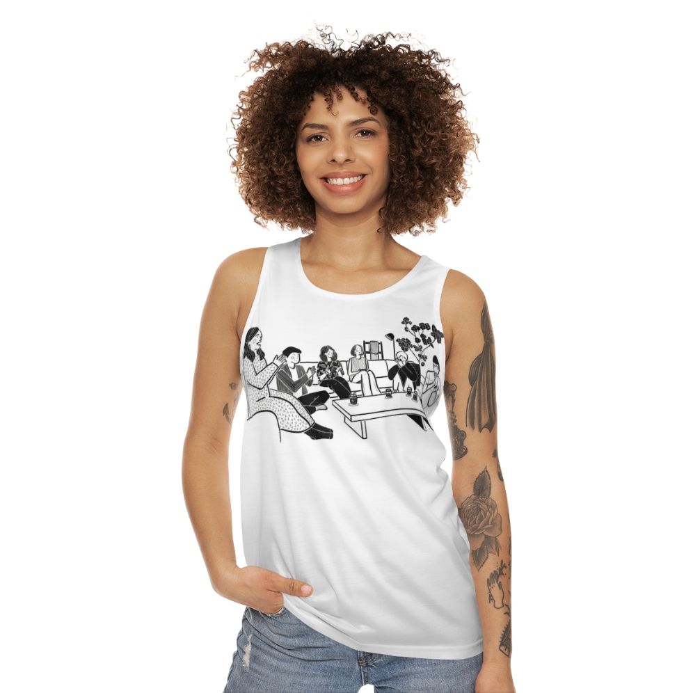 Terrace House Japan Anime Unisex Tank Top - women