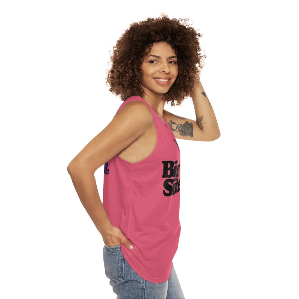 Big Sister Unicorn Tank Top - women side